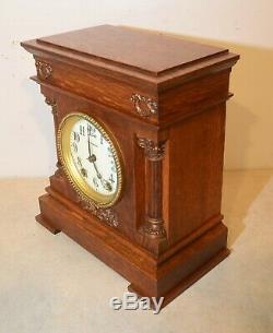 Restored Rare Seth Thomas Cordova 1899 Antique City Series Cabinet Clock