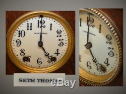 Restored Rare Seth Thomas Cordova 1899 Antique City Series Cabinet Clock