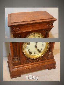 Restored Rare Seth Thomas Cordova 1899 Antique City Series Cabinet Clock