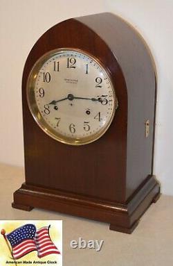 Restored Seth Thomas Antique Grand Gothic Sonora Bells Chime Clock No. 16-1911