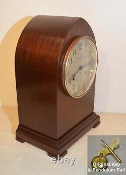 Restored Seth Thomas Antique Grand Gothic Sonora Bells Chime Clock No. 16-1911