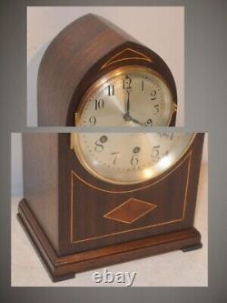 Restored Seth Thomas Antique Petite Westminster Chime Clock 95-1926 In Mahogany