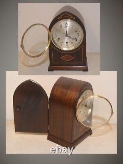 Restored Seth Thomas Antique Petite Westminster Chime Clock 95-1926 In Mahogany