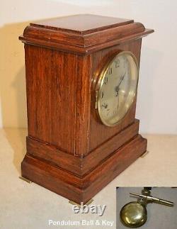 Restored Seth Thomas Antique Sonora 2 1911 Chime Clock With Deep Toned Bells