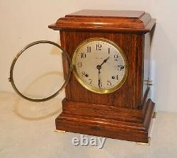 Restored Seth Thomas Antique Sonora 2 1911 Chime Clock With Deep Toned Bells