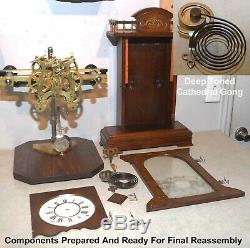 Restored Seth Thomas Buffalo-1885 City Series Antique Cabinet Clock In Walnut