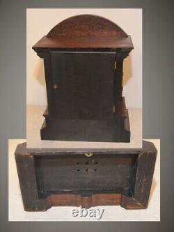 Restored Seth Thomas Kent 1905 Fine Antique Cabinet Clock In Fumed Oak