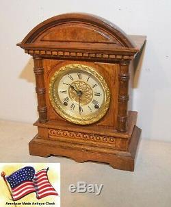 Restored Seth Thomas Kent 1905 Fine & Rare Antique City Series Cabinet Clock