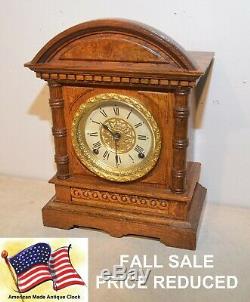 Restored Seth Thomas Kent 1905 Fine & Rare Antique City Series Cabinet Clock