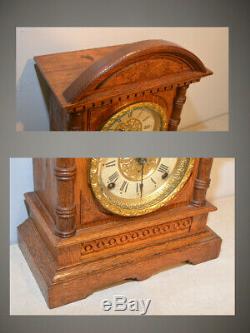 Restored Seth Thomas Kent 1905 Fine & Rare Antique City Series Cabinet Clock