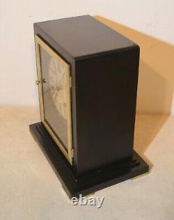 Restored Seth Thomas Navarre 1928 Art Deco Period Antique Cabinet Clock