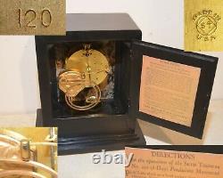 Restored Seth Thomas Navarre 1928 Art Deco Period Antique Cabinet Clock