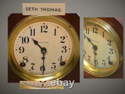 Restored Seth Thomas Prospect # 00-1913 Mahogany Time & Strike Antique Clock