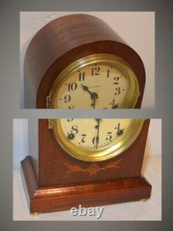 Restored Seth Thomas Prospect # 00-1913 Mahogany Time & Strike Antique Clock