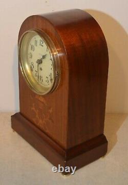 Restored Seth Thomas Prospect 2 1913 Fine Antique Cabinet Clock In Mahogany