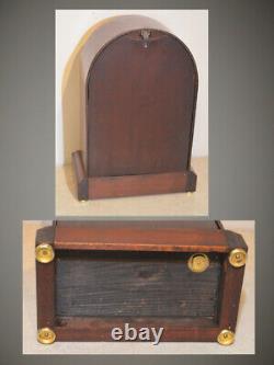 Restored Seth Thomas Prospect 2 1913 Fine Antique Cabinet Clock In Mahogany