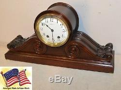 Restored Seth Thomas Rare Premium Tambour-1915 Antique Time & Strike Clock