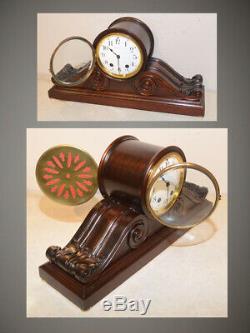 Restored Seth Thomas Rare Premium Tambour-1915 Antique Time & Strike Clock