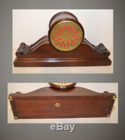 Restored Seth Thomas Rare Premium Tambour-1915 Antique Time & Strike Clock