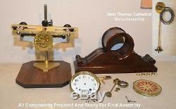 Restored Seth Thomas Rare Premium Tambour-1915 Antique Time & Strike Clock