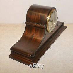 Restored Seth Thomas Tambour 21-1928 Antique Mahagony Time & Strike Clock