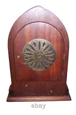 Running Antique Seth Thomas Sonora Chime 4 Bell Clock Cathedral