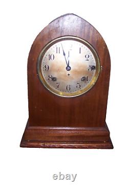 Running Antique Seth Thomas Sonora Chime 4 Bell Clock Cathedral