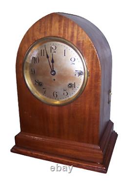 Running Antique Seth Thomas Sonora Chime 4 Bell Clock Cathedral