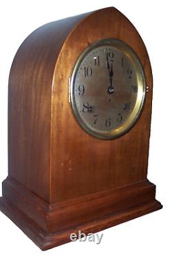 Running Antique Seth Thomas Sonora Chime 4 Bell Clock Cathedral