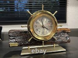 S. S. Onondaga Shipwreck Salvage B. Mason Art Helmsman Seth Thomas Clock E537-014