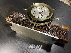 S. S. Onondaga Shipwreck Salvage B. Mason Art Helmsman Seth Thomas Clock E537-014