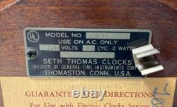 SEH Thomas Mantel Chime Clock Westminster Tambour Style