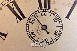 SETH THOMAS ANTIQUE SHIP'S BELL CLOCK EXTERNAL lBELLc. 1887 KEYSTRIKE LEVER