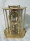 Seth Thomas Crystal Mantel Clock Silhouette #0796-001 Made In Germany Rare