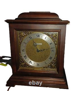 SETH THOMAS MANTLE CLOCK 1969 MODEL E721-001 WESTMINSTER CHIME WithKEYS WORKS