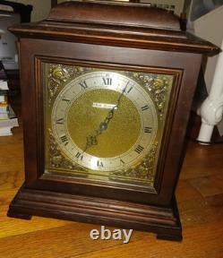 SETH THOMAS MANTLE CLOCK 1969 MODEL E721-001 WESTMINSTER CHIME WithKEYS WORKS