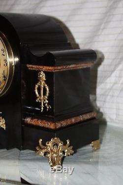 SETH THOMAS Mantel Antique Clock c/1891 E-May- CLOCK AFTER RESTORATION