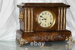 SETH THOMAS Mantel Antique Clock c/1900-January Totally RESTORED
