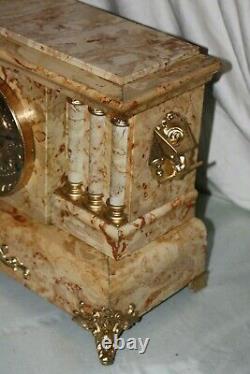 SETH THOMAS Mantel Antique Clock c/1900 Totally RESTORED