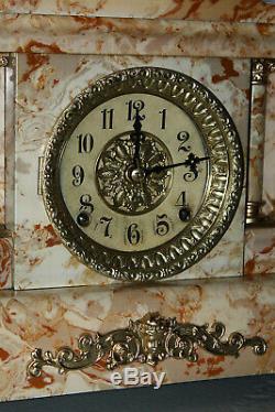 SETH THOMAS Mantel Antique Clock c/1900- Totally RESTORED