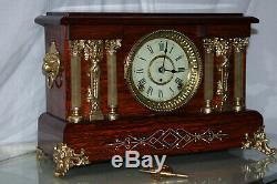 SETH THOMAS Mantel Antique Clock c/1901-Beatiful- Totally RESTORED