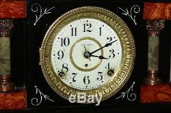 SETH THOMAS Mantel Antique Clock c/1904- Model SPARTA Totally RESTORED