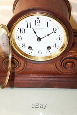 SETH THOMAS Mantel Antique Clock c/1905 Rare Model Totally Restored