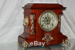 SETH THOMAS Mantel Antique Clock c/1905- Totally RESTORED