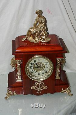 SETH THOMAS Mantel Antique Clock c/1905- Totally RESTORED