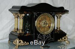 SETH THOMAS Mantel Antique Clock c/1906- FULLY RESTORED -Model SHASTA