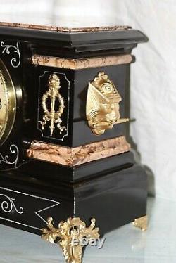 SETH THOMAS Mantel Antique Clock c/1906 Model- IDEAL- Totally RESTORED