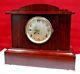 Seth Thomas Sonora Bell Chime Clock Running, Chiming, C. 1916 Mahogany Adamantine