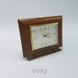 SETH THOMAS Vintage Clock Deco Style Made In Germany Bedside Travel