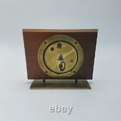 SETH THOMAS Vintage Clock Deco Style Made In Germany Bedside Travel